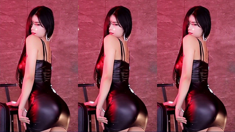 无水印[主播]虎牙主播黑桃包臀皮裙热舞