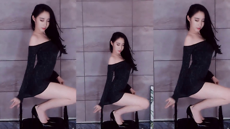 无水印[主播]虎牙主播菀菀黑色包臀裙