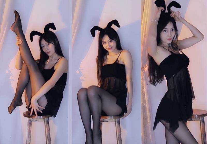 4K无水印[主播]虎牙主播陈莫沫黑丝热舞竖版