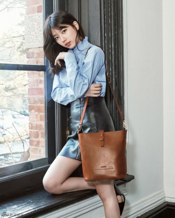 韩国女团missA成员秀智为某品牌拍摄的代言写真曝光