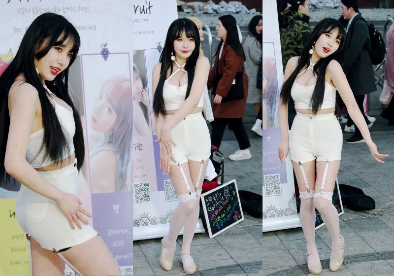 [饭拍]韩国女团杨桃街头慢舞