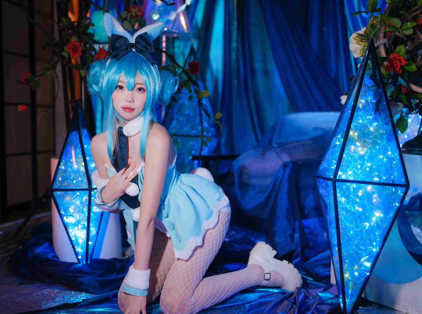 黏黏团子兔(咬一口兔娘ovo) cos写真美图合集[46套][持续更新]