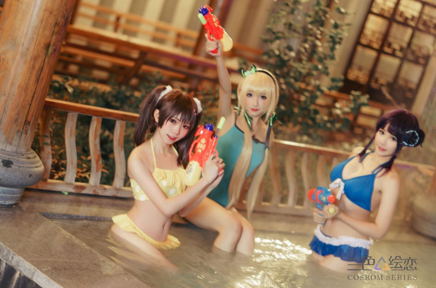 三色绘恋 cos写真美图合集[8套][持续更新]