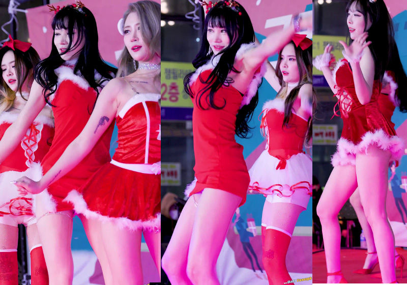 4K[饭拍]圣诞热舞TAERI Girl Crush _Jingle Bell Rock211225