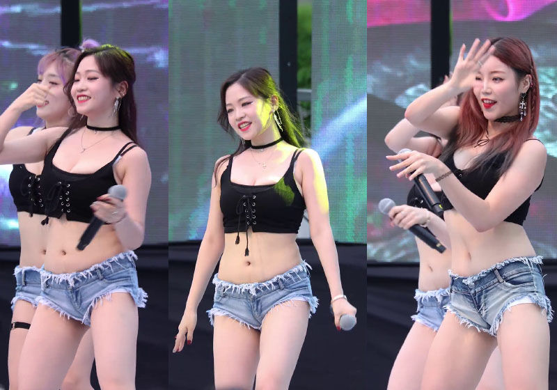 [饭拍]韩国女团Switch Berry(스위치베리) 米娜(민아)