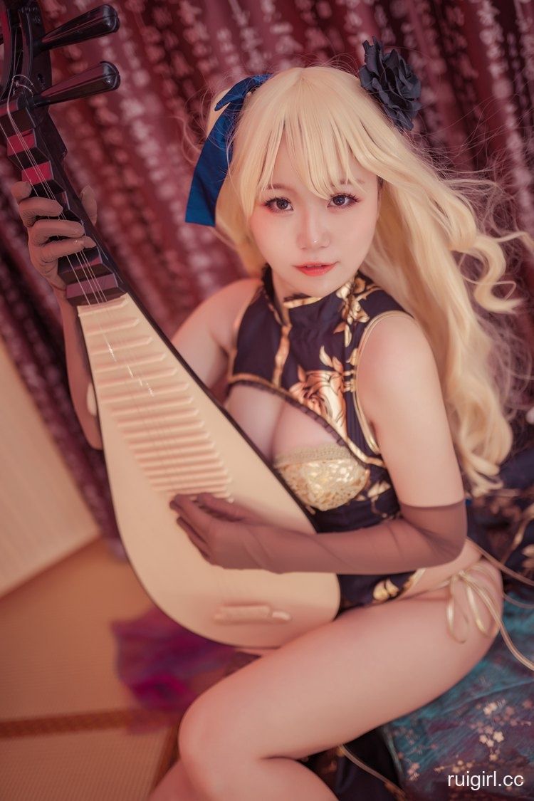【Cosplay】 Yoko宅夏-金莲 【24P】-【爱主播】