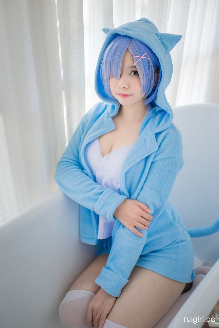 微博红人@小野妹子w 蓝色精灵 【22P】-【爱主播】