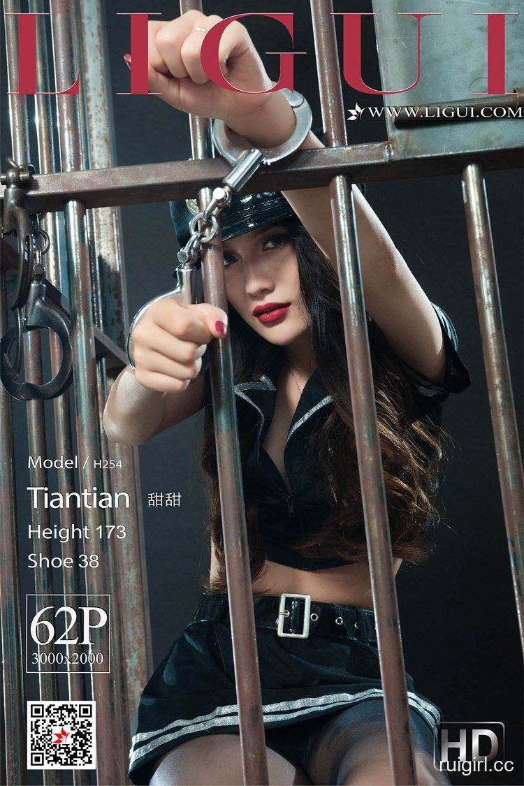 【Ligui丽柜】 2019.09.06 甜甜《狱妄黑丝》【62+1P】-【爱主播】