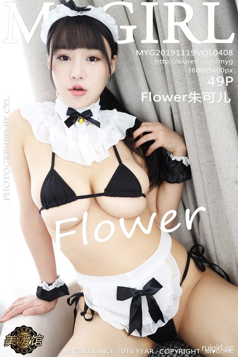 【MyGirl美媛馆】 2019.11.19 VOL.408 Flower朱可儿 【49+1P】-【爱主播】