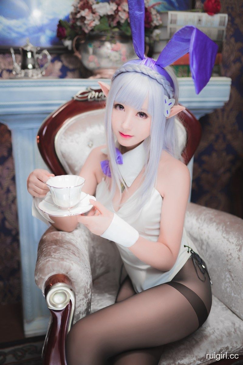 沫小舞 – 艾米莉亚兔女郎 【18P】-【爱主播】