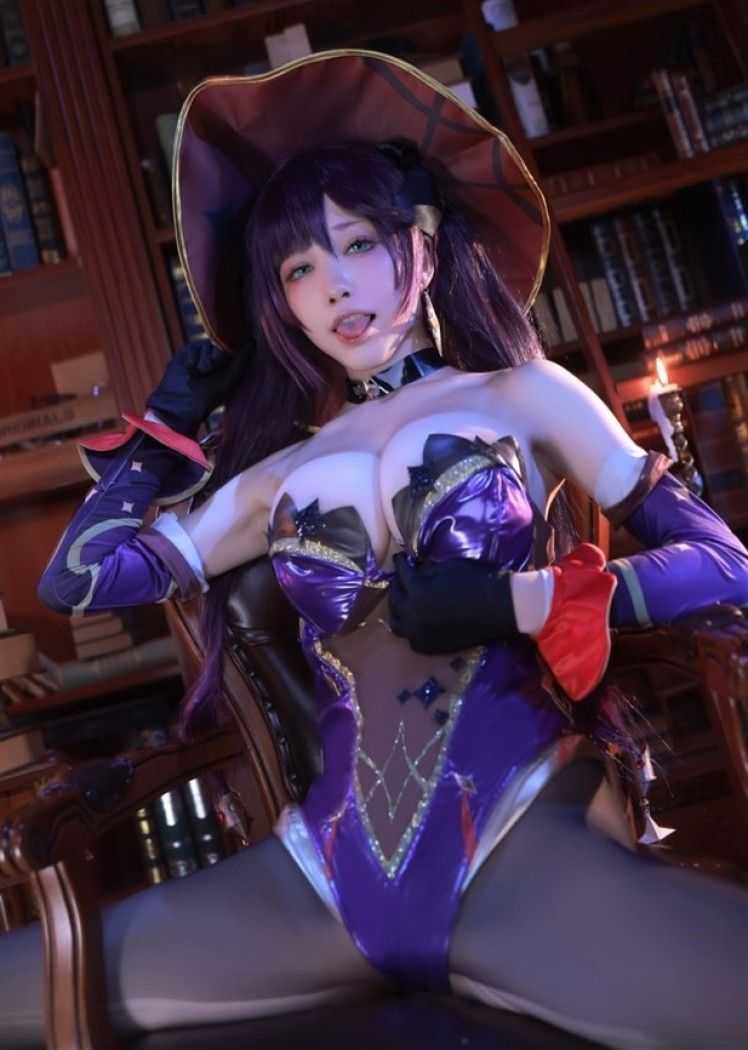 水淼aqua – NO.122 原神 莫娜[75P-89MB]