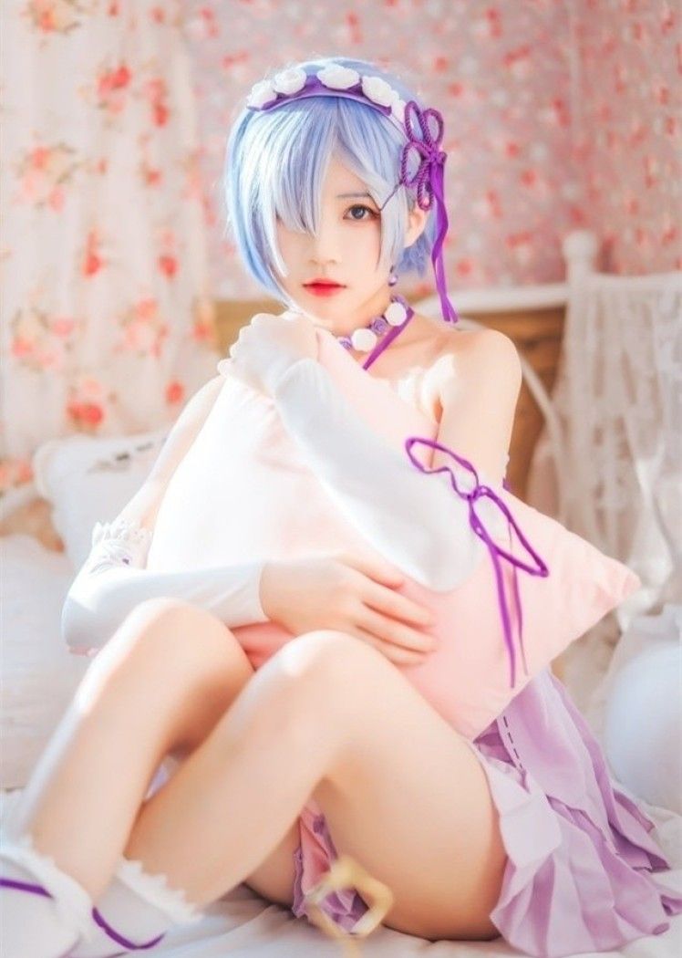 桜桃喵 – NO.133 蕾姆小睡裙[24P-410MB]