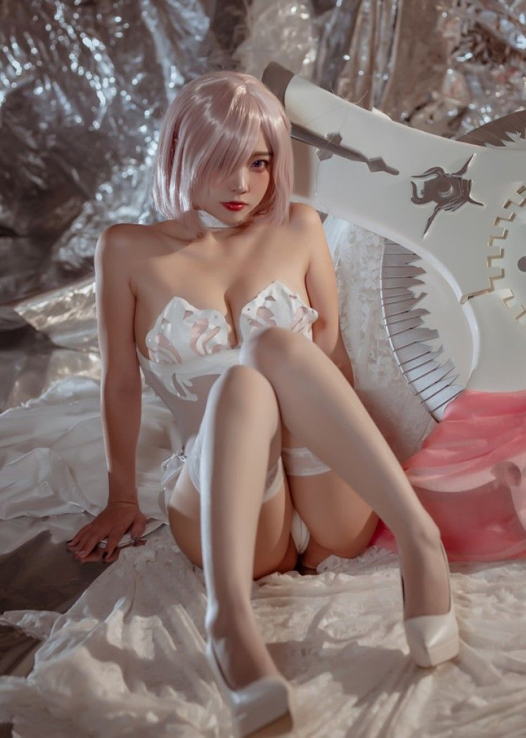 二佐Nisa – NO.110玛修婚纱[42P/653MB]