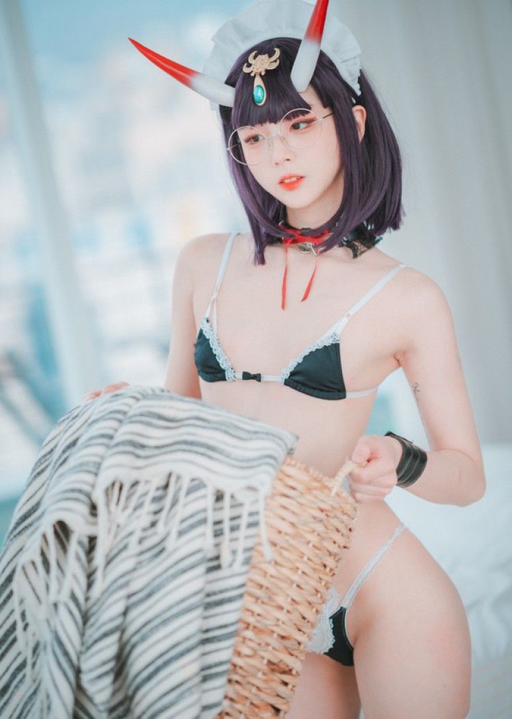 장주(Isabella) – 017[DJAWA] Shuten Douji Maid cosplay[73P/636MB]
