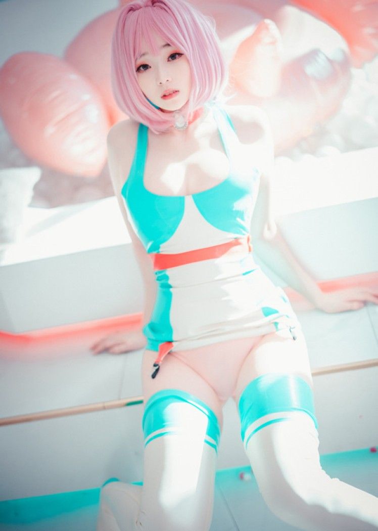 Bambi(밤비) – NO.57[DJAWA] Cling To Latex[45P/416MB]