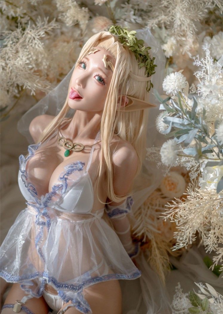 蠢沫沫 – NO.120 白精灵-婚纱[60P/674MB]