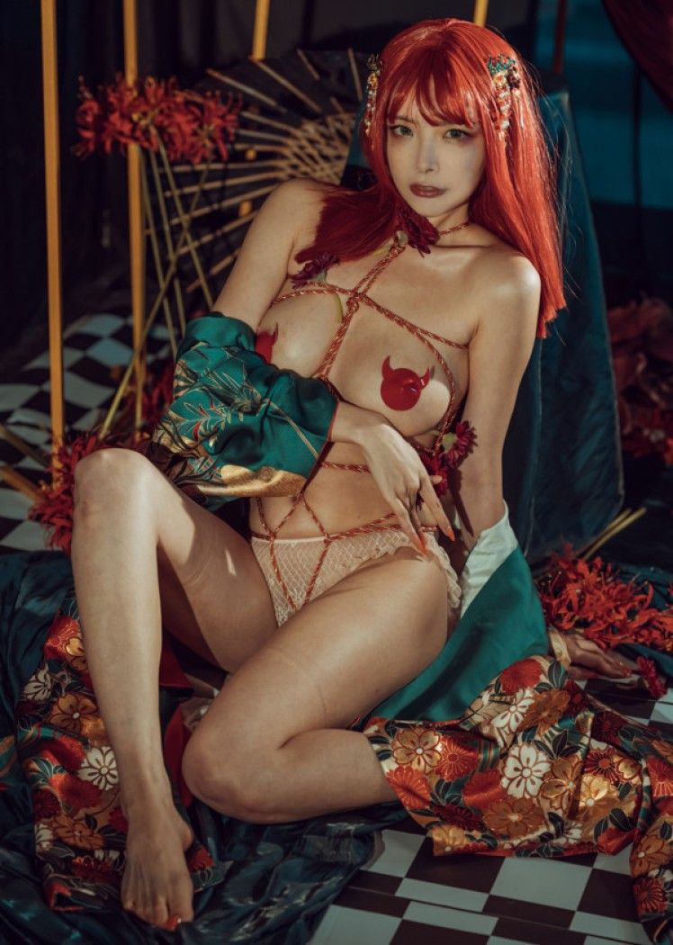 秋和柯基 – NO.047 和服[36P1V673MB]