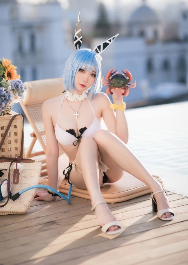 焖焖碳 – NO.18 加斯科涅泳装[28P-186MB]