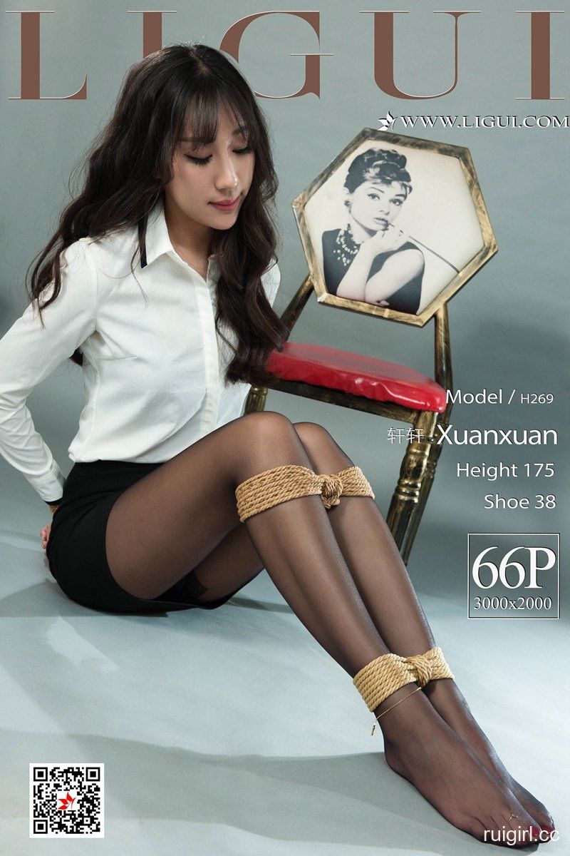 【Ligui丽柜】 2019.11.15《紧缚丽莲》之轩轩 【66+1P】-【爱主播】