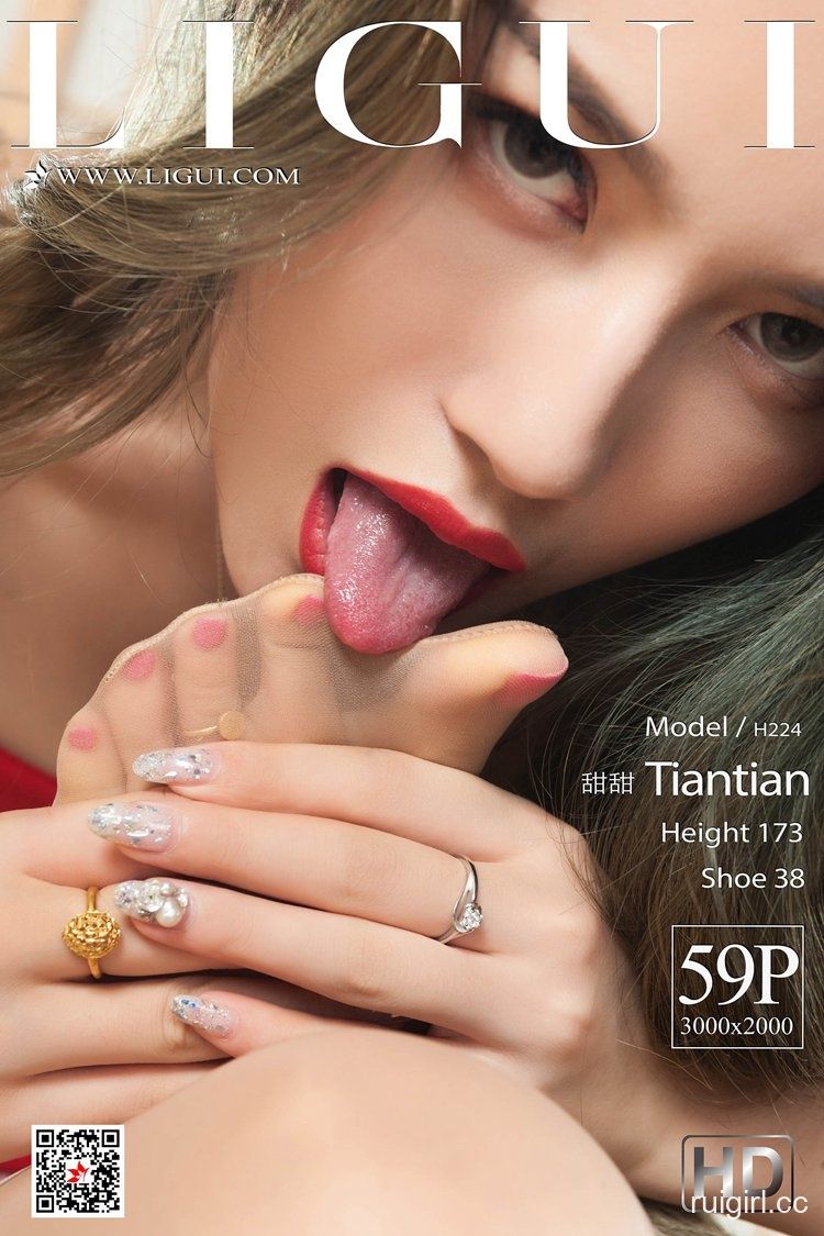 【Ligui丽柜】 2019.09.13 网络丽人 Model 甜甜 【59+1P】-【爱主播】