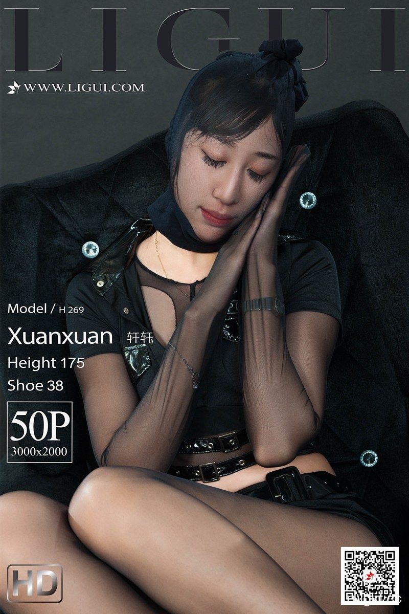 【Ligui丽柜】 2020.01.10 轩轩《颜丝香茧》【50+1P】-【爱主播】