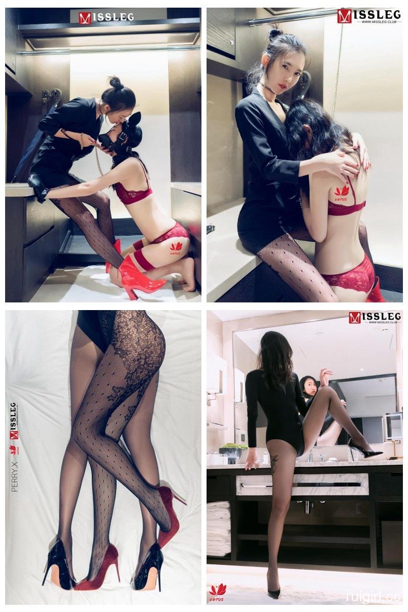 【MISSLEG蜜丝】钻石M系列 2020.01.12 M020 LOTUS&小猫咪 【52P】-【爱主播】