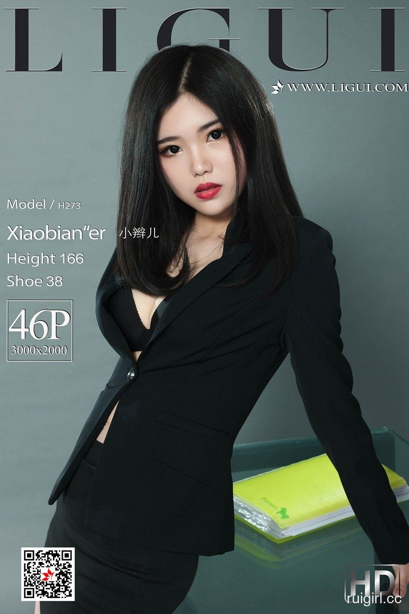 【Ligui丽柜】 2019.11.26 小辫儿《职场新秀》【46+1P】-【爱主播】