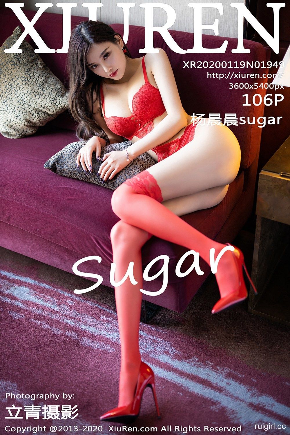 【XiuRen秀人网】 2020.01.19 No.1949 杨晨晨sugar 【106+1P】-【爱主播】