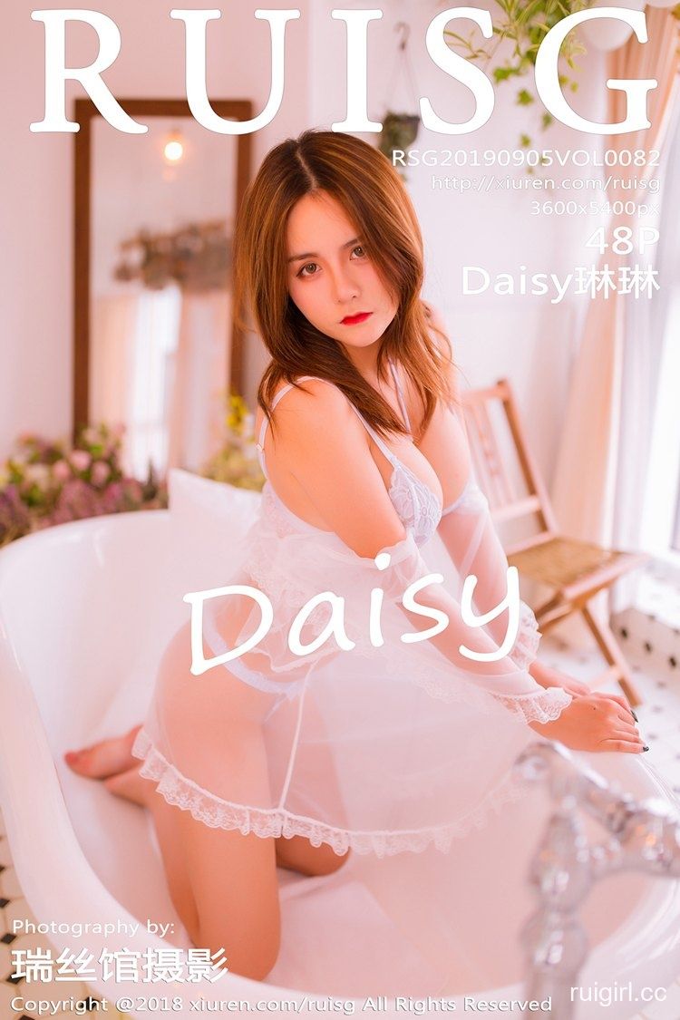 【RUISG瑞丝馆】 2019.09.05 VOL.082 Daisy琳琳 【48+1P】-【爱主播】
