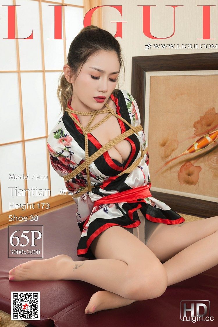 【Ligui丽柜】 2019.09.21 网络丽人 Model 甜甜 【65+1P】-【爱主播】