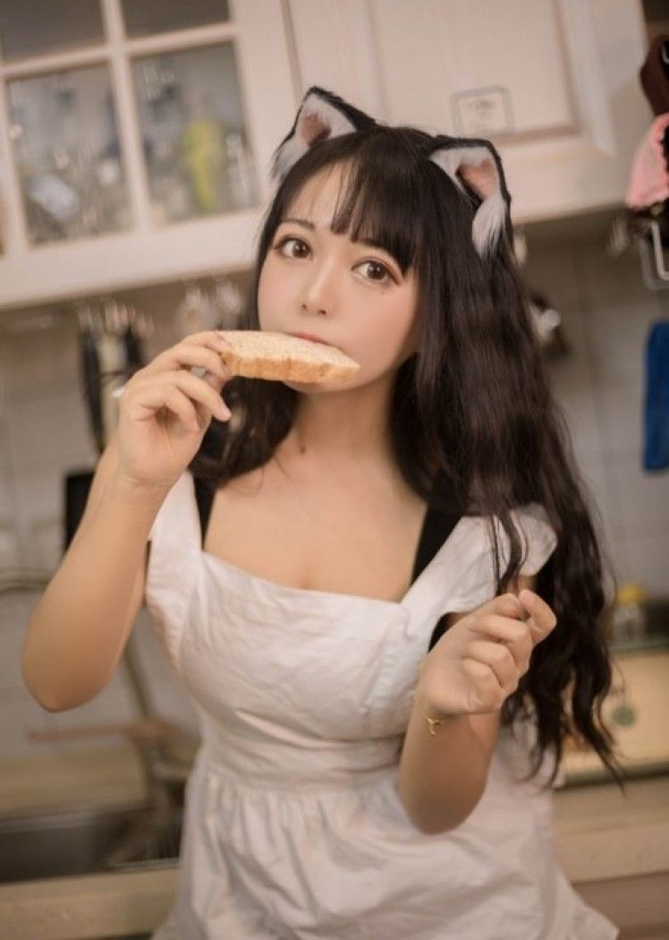 喵糖映画 VOL.296 厨房兽耳猫娘 [20P/158MB]