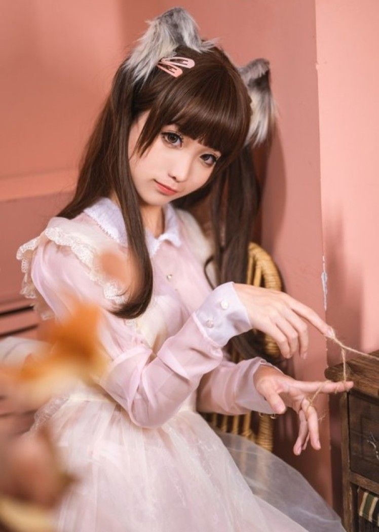 喵糖映画 VOL.119 粉色猫耳钕仆 蠢沫沫[34P/625M]