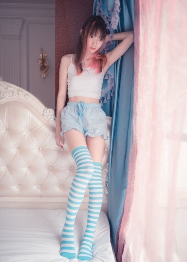 喵糖映画 VOL.275 蓝色夏日 [47P/410MB]