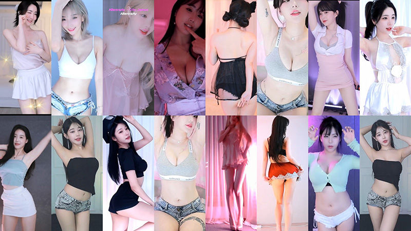 [主播]AfreecaTv韩国BJ 23年8月6日录制舞蹈合集