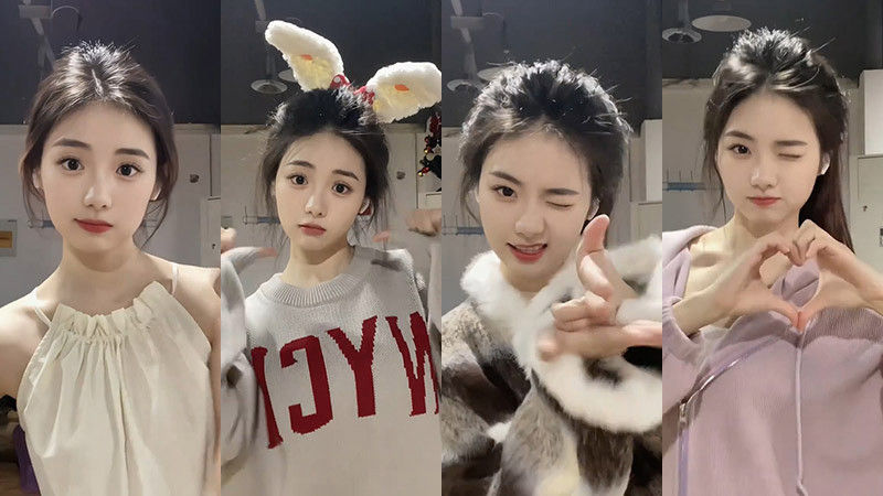 [小姐姐]抖音主播王德芙可爱妹子短视频[20V/258.5M]