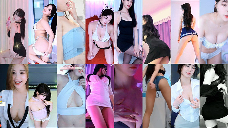 [主播]AfreecaTv韩国BJ 24年1月10日录制舞蹈合集