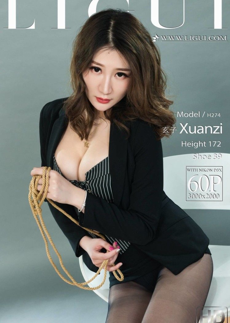 [Ligui丽柜]2022.03.24 《紧缚丽莲》玄子 [60+1P/79.8MB]