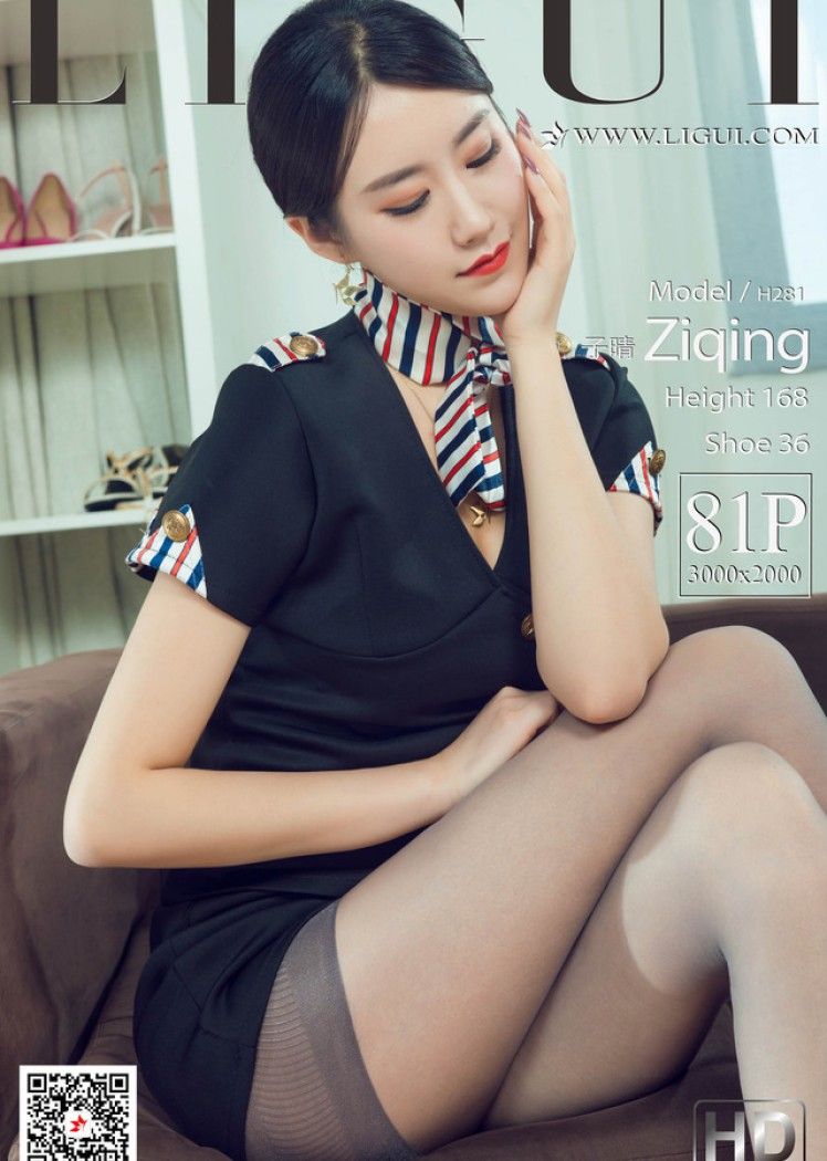 Ligui丽柜 – 2020.11.02《莲秘空姐》子晴[82P98M]