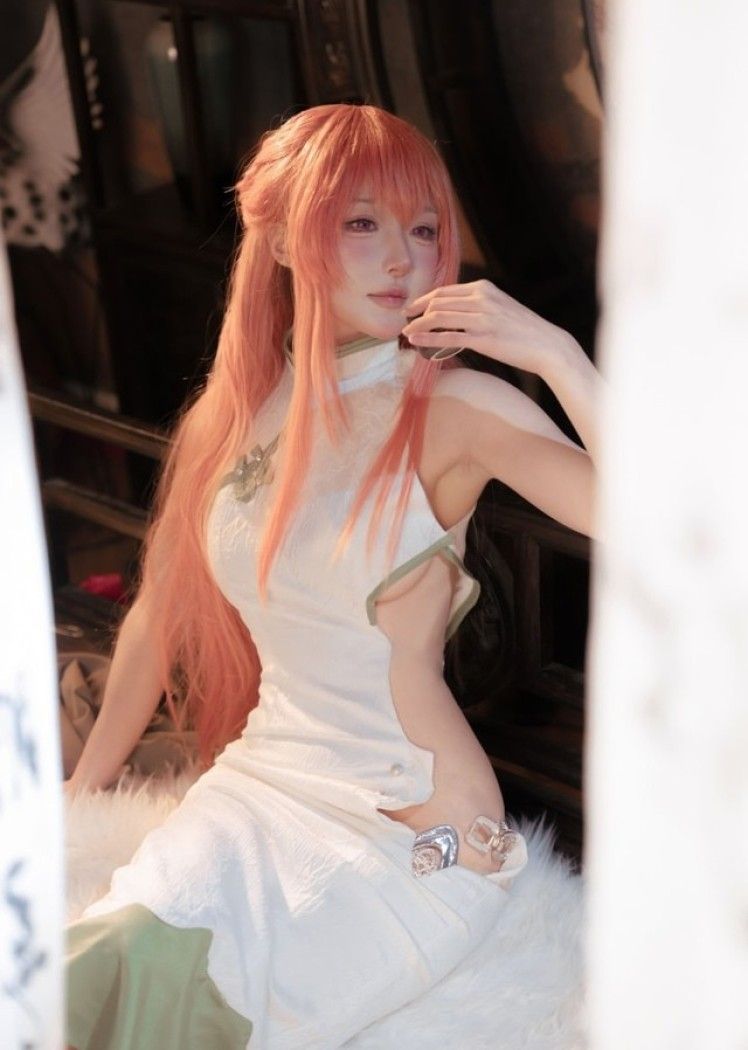 阿包也是兔娘 – NO.095 碧蓝航线英仙座旗袍[30P-210M]