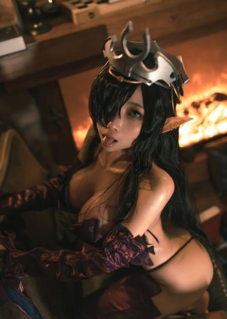 杏仁曲奇 – NO.12 黑兽 精灵女王 [60P-515M]