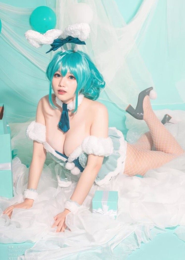 Nyako喵子 – NO.069 初音白兔[41P-323M]