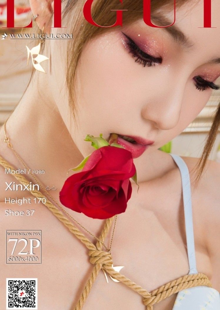 [Ligui丽柜]2021.09.10 《龟缚花蕊》心心 [72+1P/154MB]