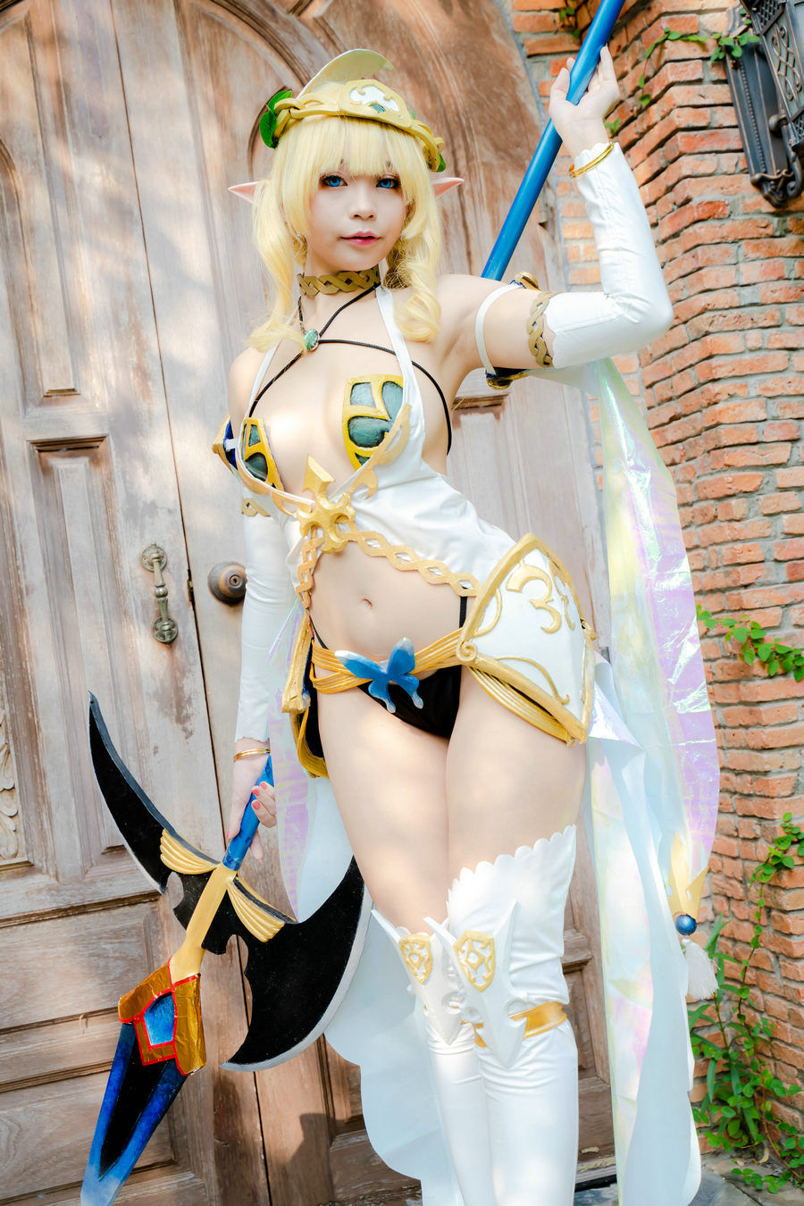 [Cosplay] Hitomi Kadorin カドリン仁美 - エルフの里の戦士 彼女の名は「116P193MB