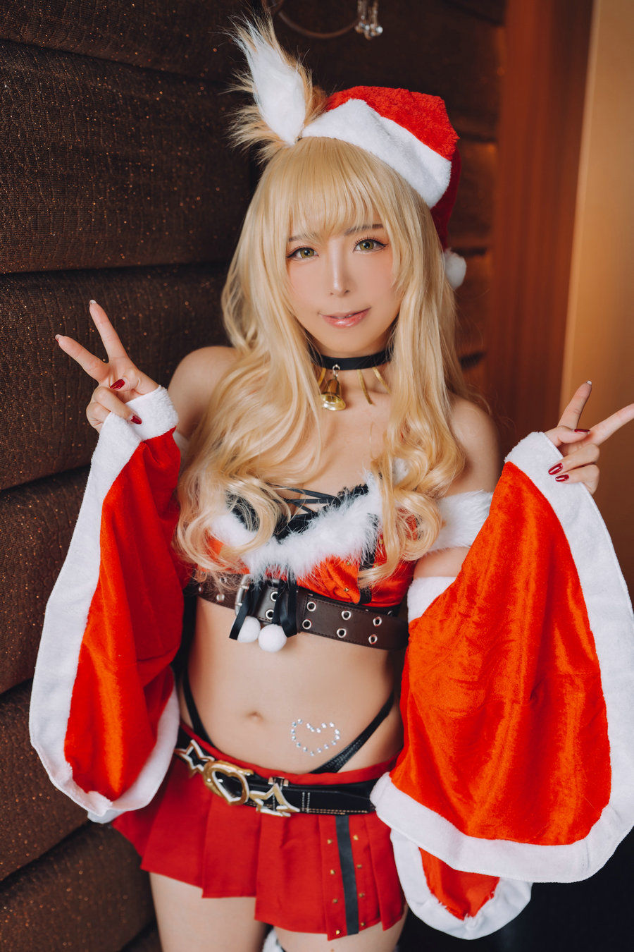 [Cosplay] [Walkure] Rizuna ラブ♥クリスマス [130P-413MB]