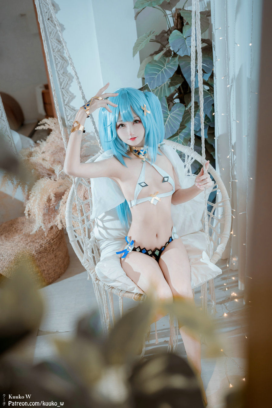 (Cosplay) [KuukoW] Kuuko クー子 - Faruzan Lingerie [34P-388MB]